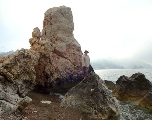 бухта Афродиты с мамой50