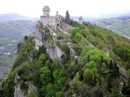 Вид на 2ю крепось с 1й