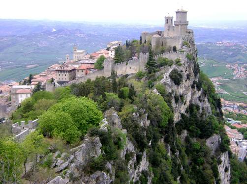 Вид на 1ю крепость со 2й