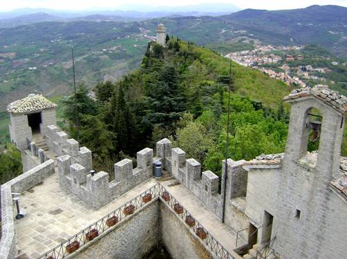 вид на 3ю крепость со 2й