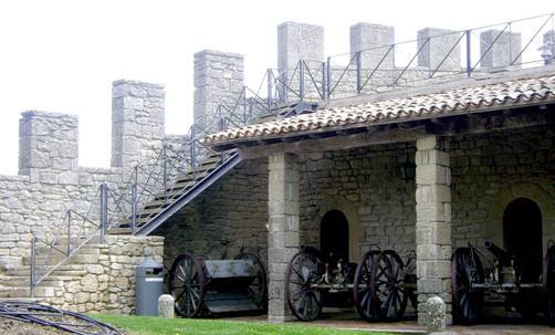 Пушки 1й крепости