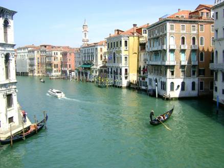 Вид с моста Риальто