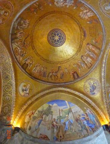 Мозаики купола собора