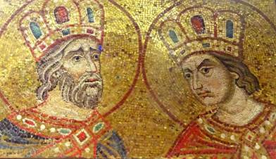 Мозаики в соборе90