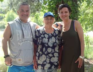 мама с супругами обрез